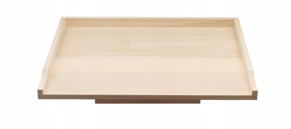 Stolnica drewniana dwustronna 60 × 40 cm – solidna stolnica do wyrabiania ciasta